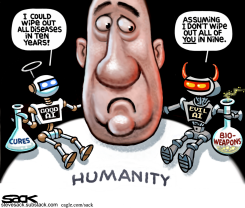 AI GOOD VS EVIL by Steve Sack