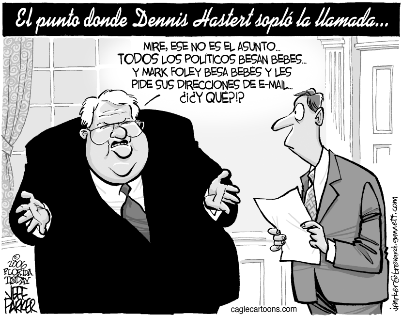 Hastert soplo la llamada