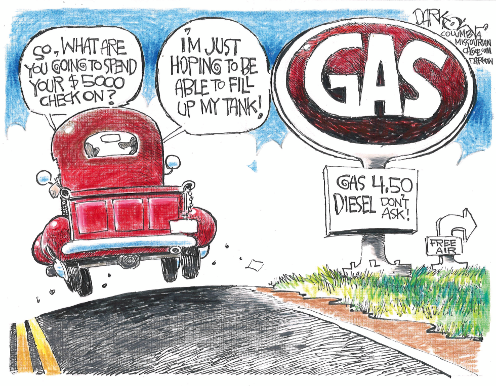 Dividend checks fail to offset high fuel prices for drivers
