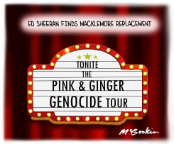 MACKLEMORE IS DROPPED FROM ED SHEERAN TOUR by Malcolm McGookin
