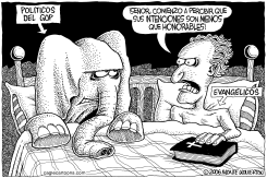 LOS EVANGELICOS Y EL GOP by Monte Wolverton