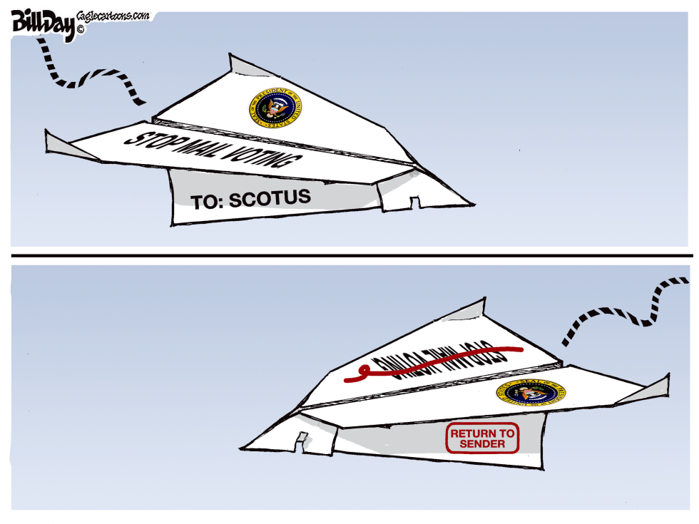 SCOTUS Returns Presidential Bid to End Mail Voting
