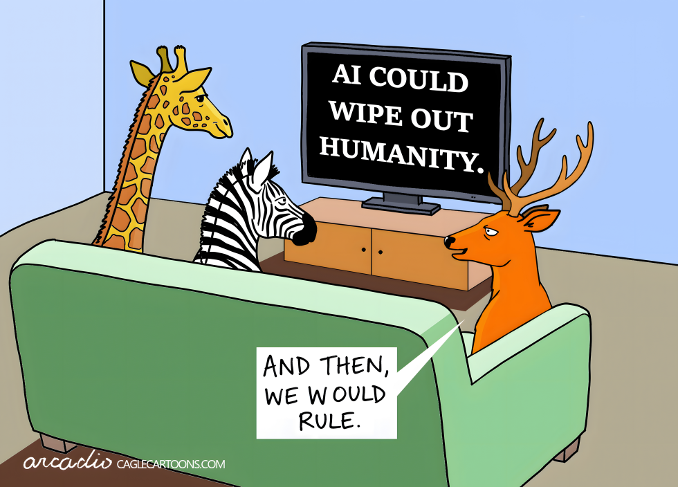 Animals Eye Opportunity as AI Threatens Humanity