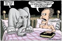 LOS EVANGELICOS Y EL GOP / by Monte Wolverton