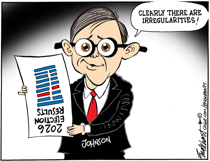 Mike Johnson Questions Integrity Election Results