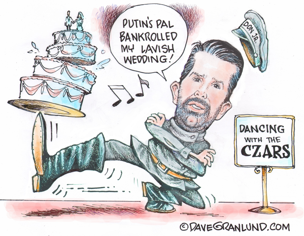 Don Jr wedding and Russia