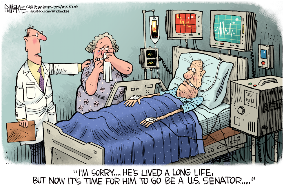 Elderly Senators Cling to Office Despite Frailty