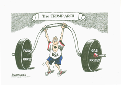 USA STRUGGLES WITH RISING PRICES by Jimmy Margulies