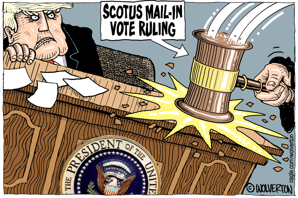 SCOTUS Mail-In Vote Ruling Undercuts Trump