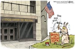 BEWARE OF KASH PATEL by Rick McKee
