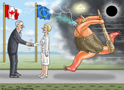 GOD DON IS ANGRY by Marian Kamensky