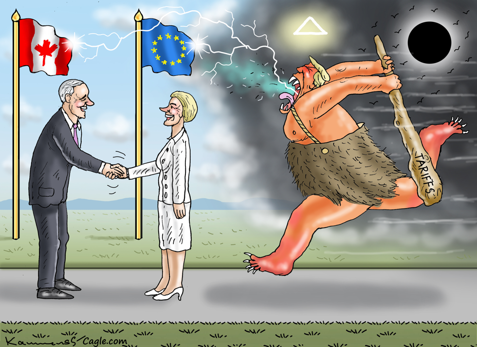 Trump Tariffs Threaten Canada-EU Trade Agreement
