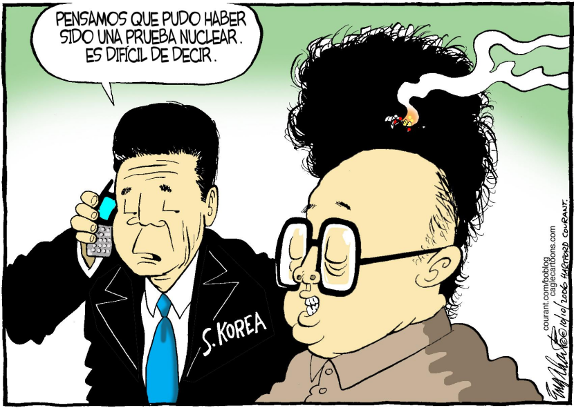 Prueba Nuclear de Korea del Norte / COLOR