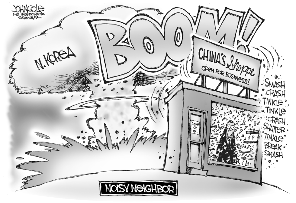 China and North Korea