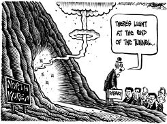 NORTH KOREA TEST by John Trever
