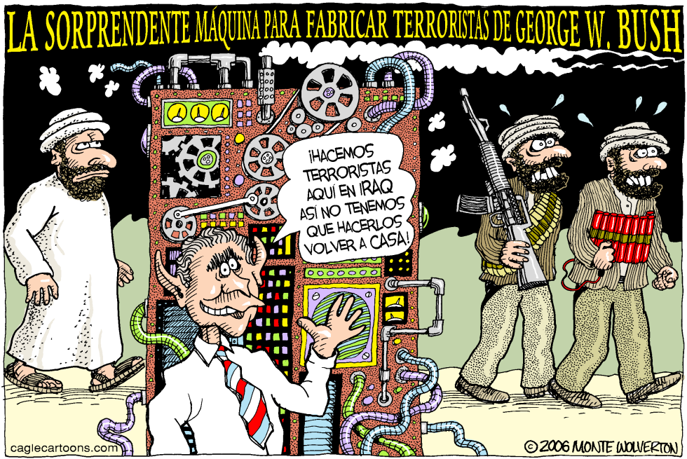 La Maquina Terrorista de Bush / COLOR