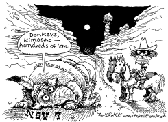 MID TERM ELECTIONS by Sandy Huffaker