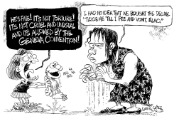 TICKLE TORTURE by Daryl Cagle