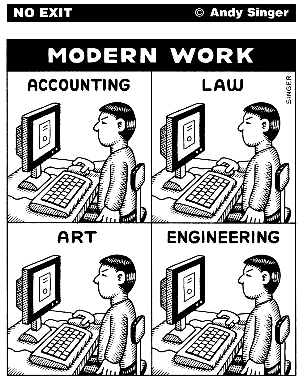 Modern Work is all on Computers