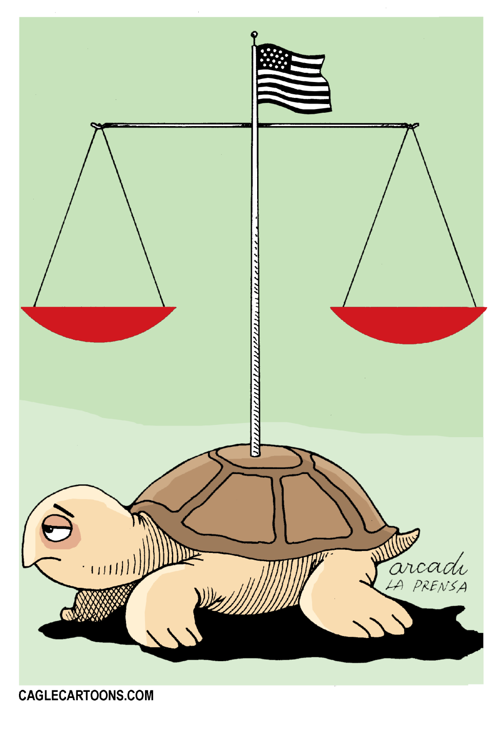 Justicia lenta col