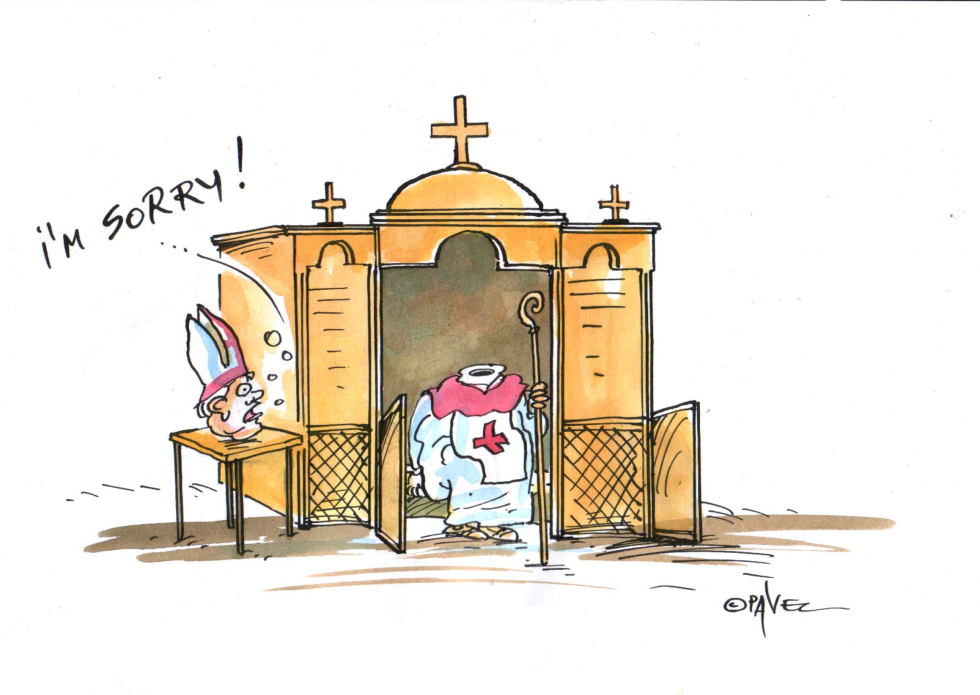  POPE APOLOGIZES by Pavel Constantin