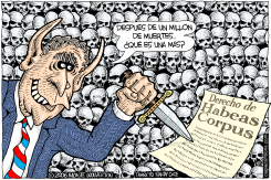 ASESINANDO EL DERECHO DE HABEAS CORPUS / by Monte Wolverton