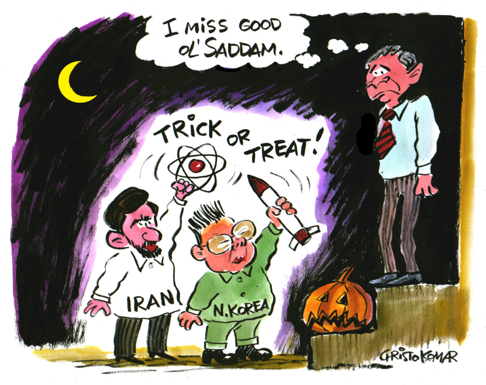 Bush and the Halloween Boys - COLOR