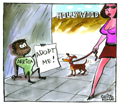 AFRICA AND HOLLYWOOD - by Christo Komarnitski