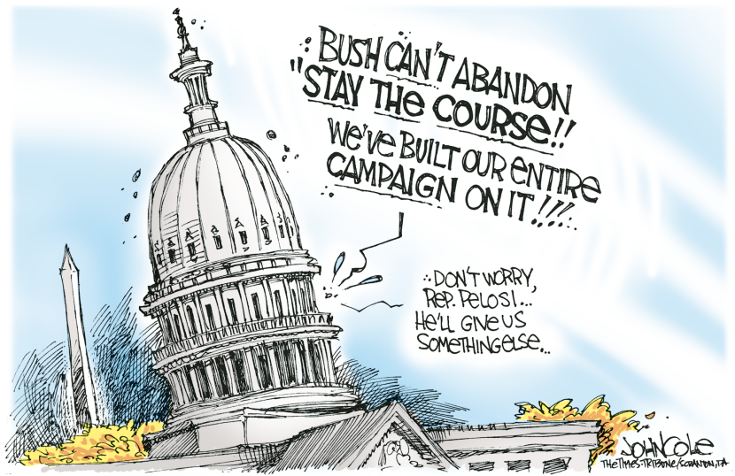 Stay the course -- color