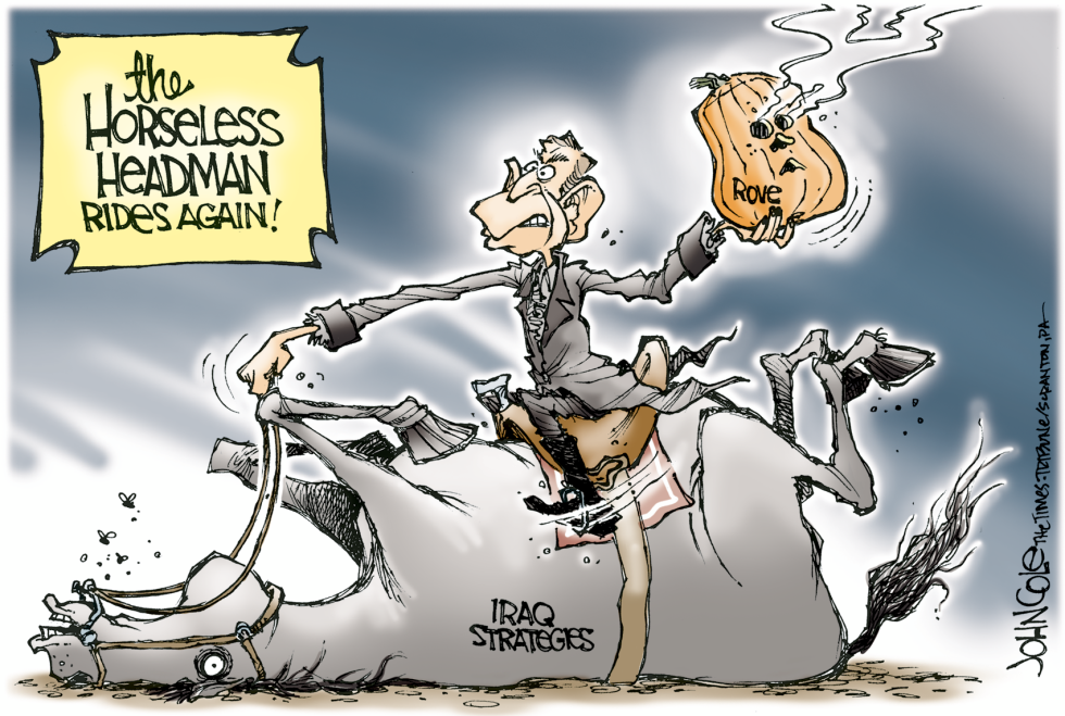 The Horseless Headman -- color
