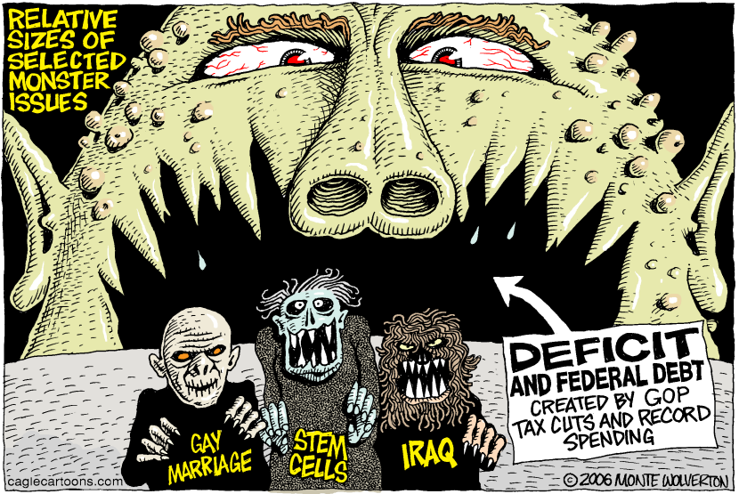 Monster Federal Debt COLOR