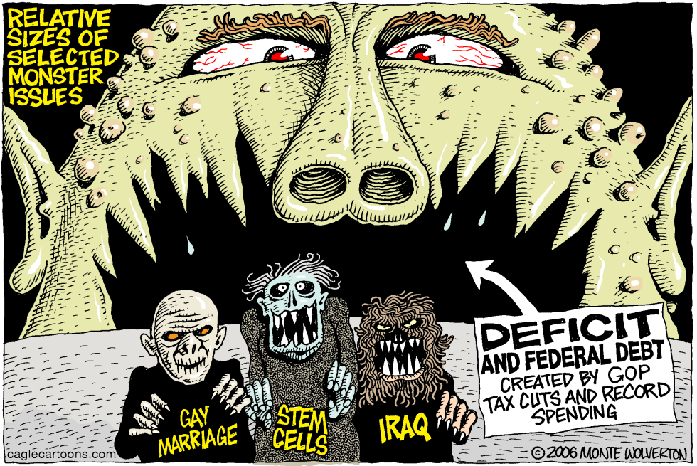 Monster Federal Debt COLOR