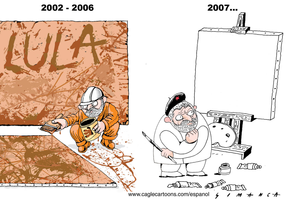 Lula da Silva Reelegido / COLOR