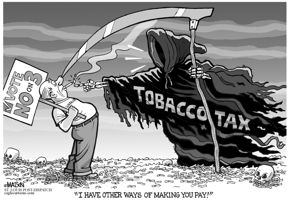  LOCAL MO- DEATH AND TOBACCO TAXES by RJ Matson