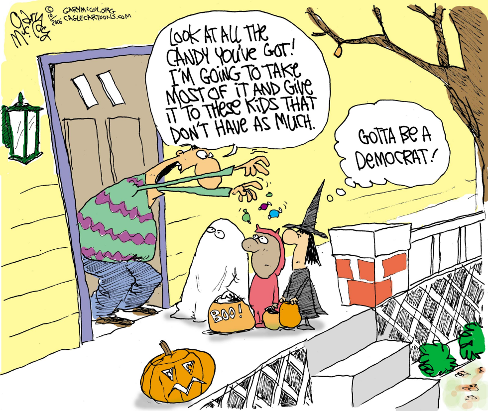 COLOR Halloween Democrat