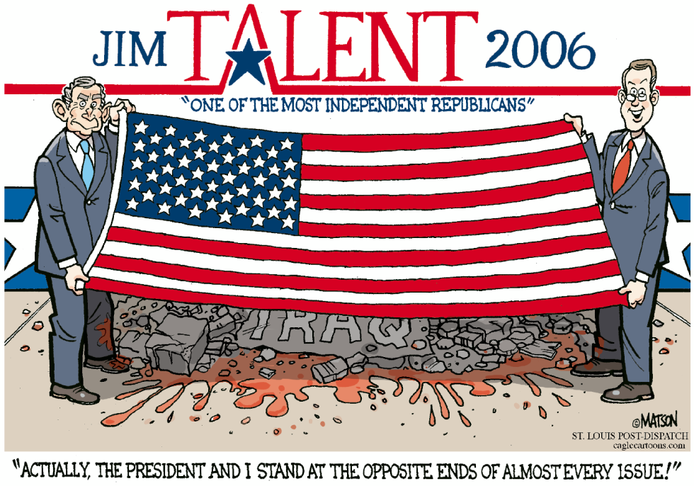 Local MO-How Jim Talent Opposes The President-COLOR