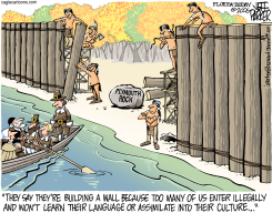 ANTI IMMIGRATION THANKSGIVING  by Jeff Parker