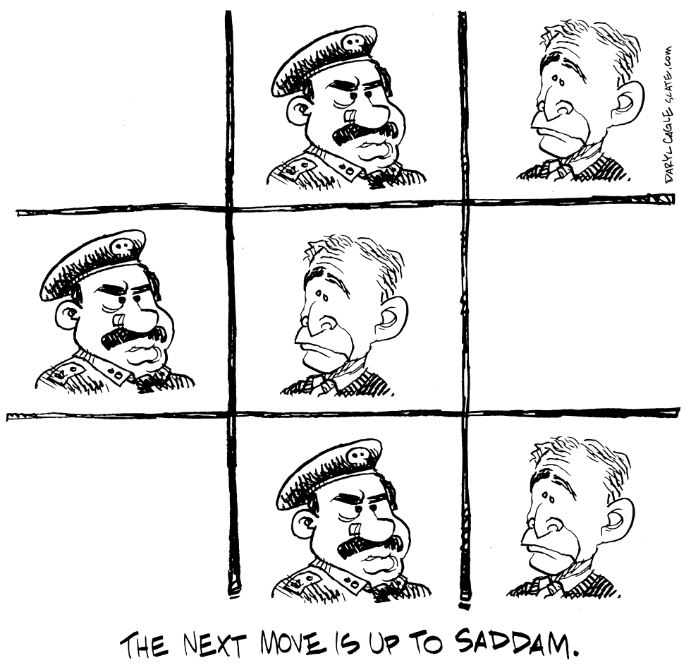 Next Move is Up To Saddam