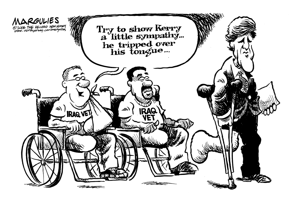 Try to show Kerry a little sympathy