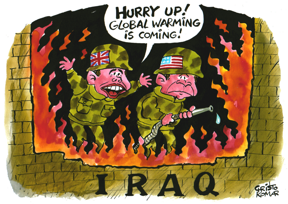 Iraqi Warming - COLOR