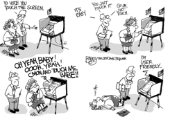 VOTING MACHINES by Pat Bagley
