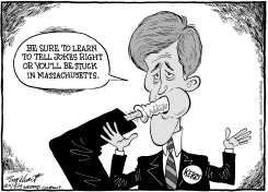 JOHN KERRY by Bob Englehart