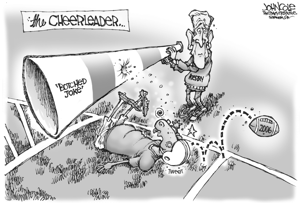 Kerry the cheerleader