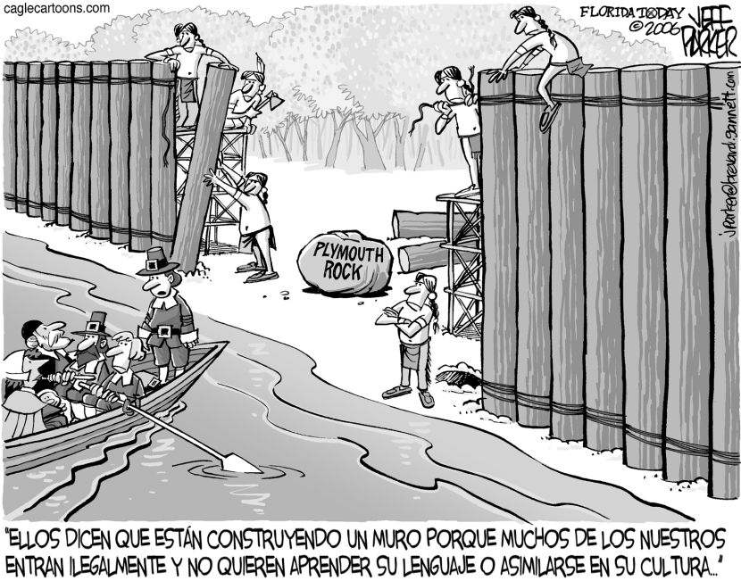 Anti Inmigracion en 1620