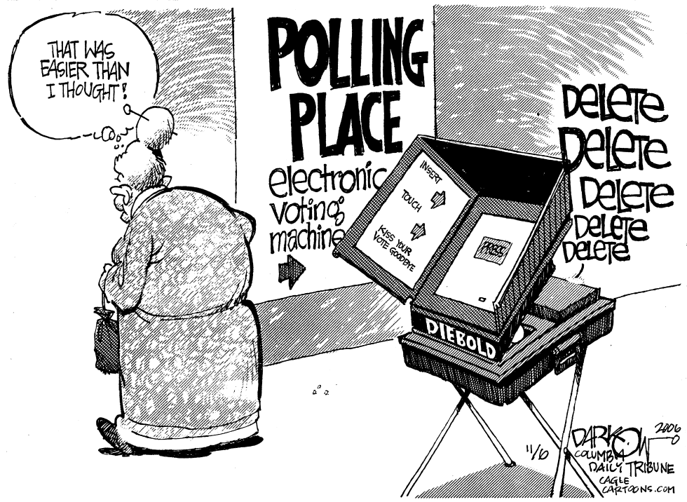DIE BOLD We Deliver The Vote