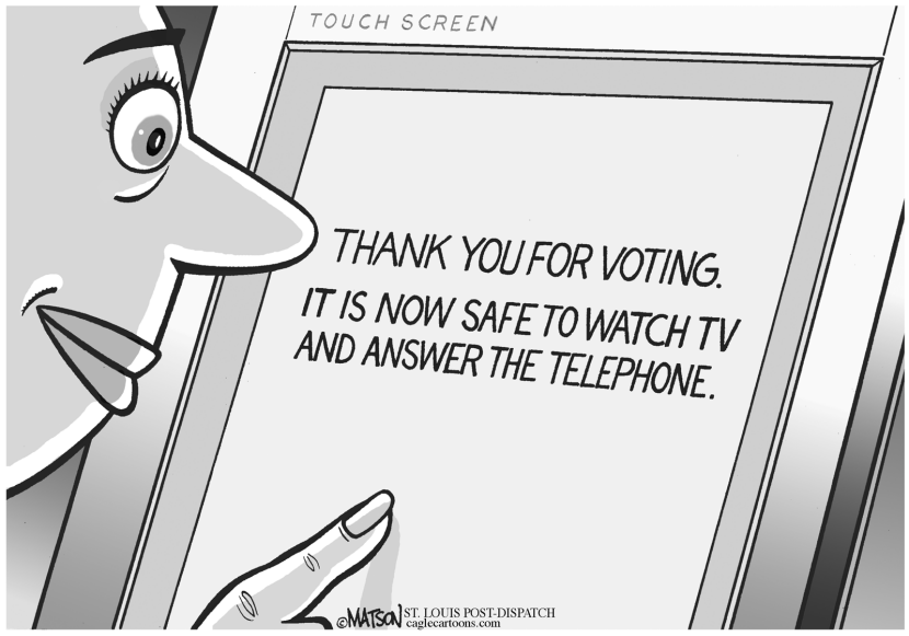 Thank You For Voting-GRAY