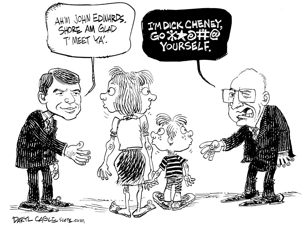 Edwards and Cheney