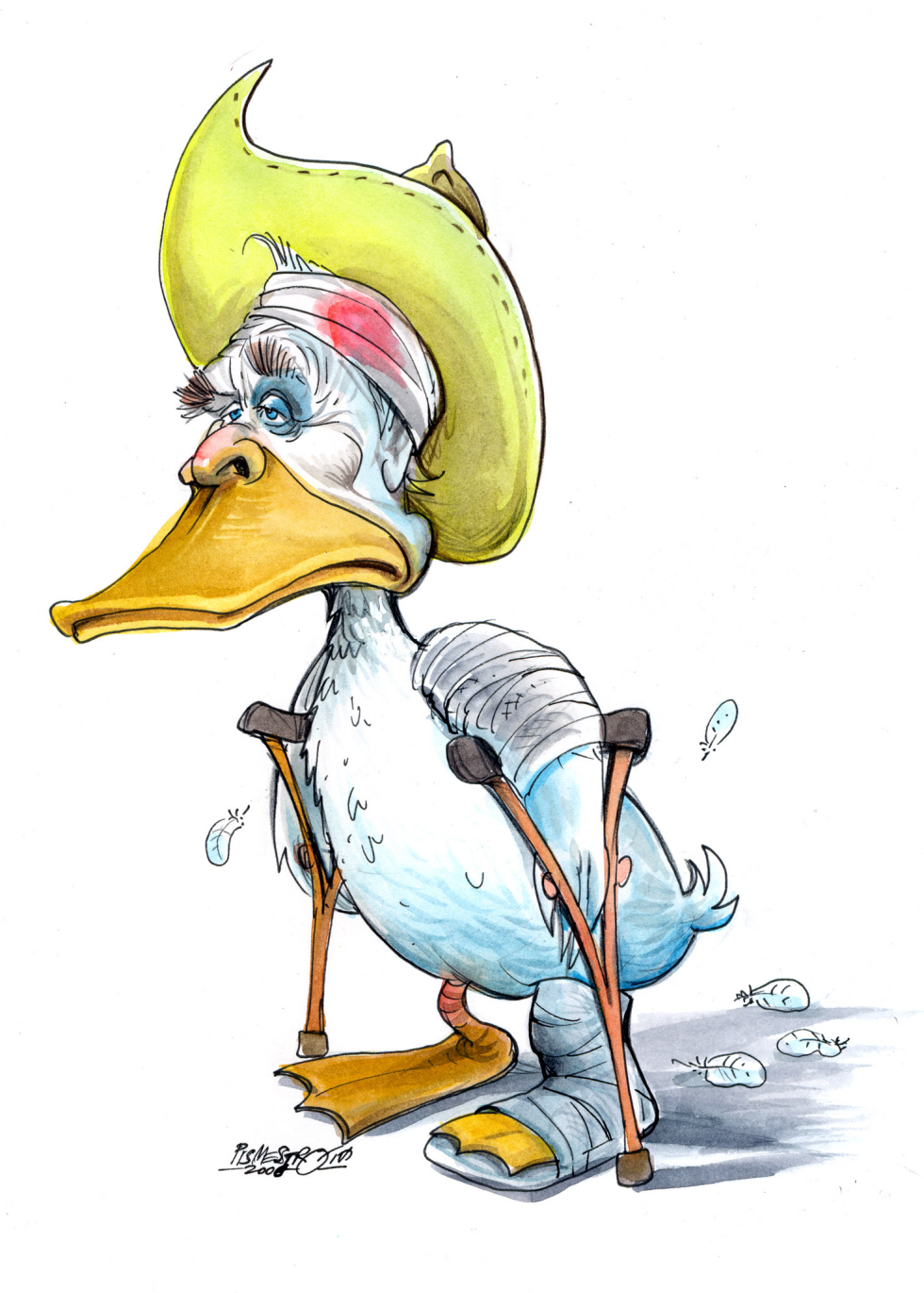 George Bush- Lame Duck