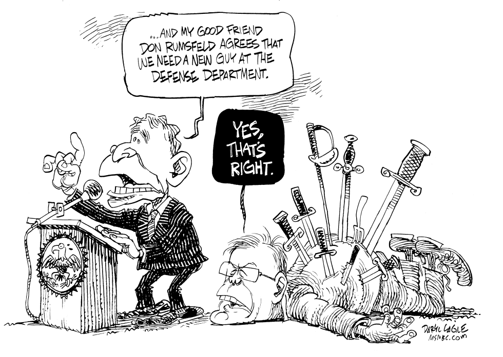 Rumsfeld Resigns