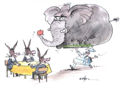 SERVING UP THE REPUBLICANS by Pavel Constantin